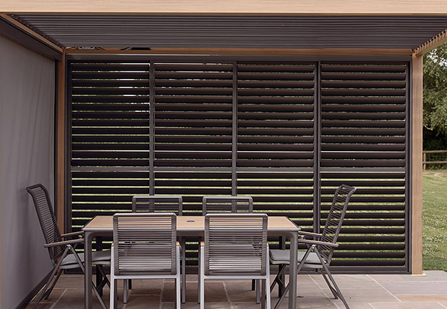 Image of LG Sanctuary 4m Slatted Side Wall