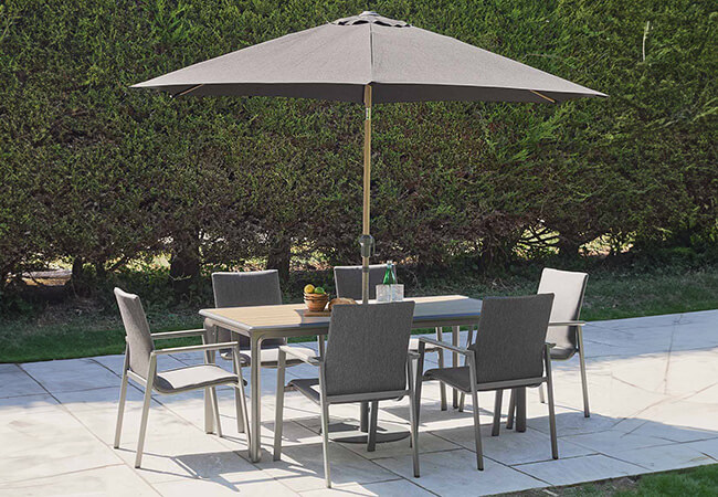 Image of LG Sanctuary Birch 6 Seat Dining Set