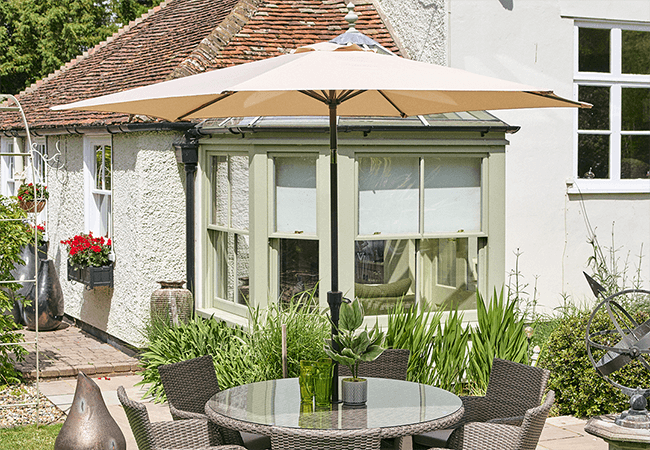 Image of LG Monaco Oak 2.7m Parasol - Beige - Pre 2022