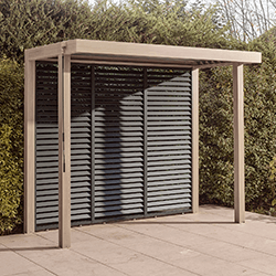 Image of LG Sanctuary 1.5m x 3m BBQ Gazebo Pergola in Birch