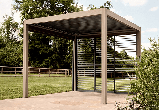 Image of LG Sanctuary 4 x 3m Gazebo Pergola In Birch