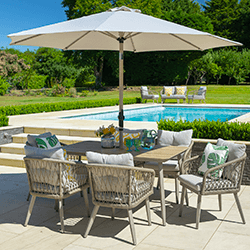 Small Image of LG Sarasota 6 Seat Rectangular Dining Set
