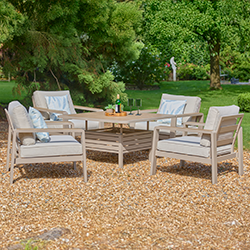 Image of LG Sorrento Relaxer Set with Adjustable Table