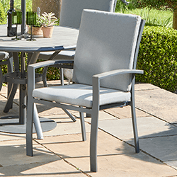 Small Image of LG Turin Dining Chair with Cushion