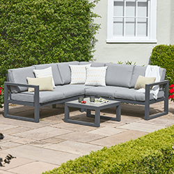 Image of LG Turin Compact Modular Corner Sofa Lounge Set