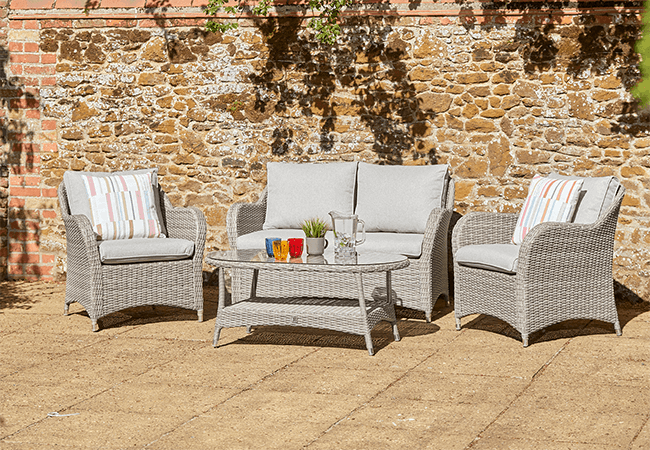 Image of LG Monte Carlo Sand Sofa Lounge Set
