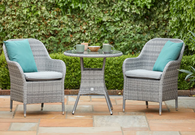 Image of LG Monte Carlo Stone 2 Seat Bistro Set