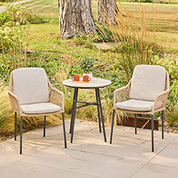 Small Image of LG Malibu Wheat Bistro Set