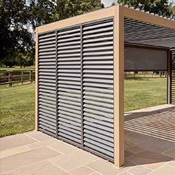 Image of LG Sanctuary 3m Slatted Side Wall