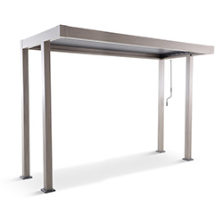 Image of LG Sanctuary 1.5m x 4m BBQ Gazebo Pergola in Birch