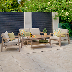Small Image of LG Sorrento Lounge Set with Coffee Table