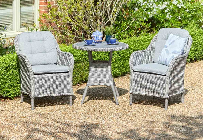 Image of LG St Tropez Stone 2 Seat Bistro Set