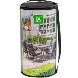 Image of LG 6 Seat Rectangular Dining Set Cover