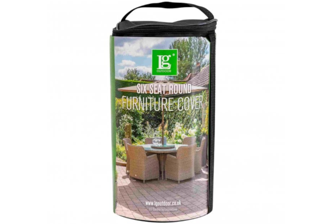 Image of LG 6 Seat Round Dining Set Cover