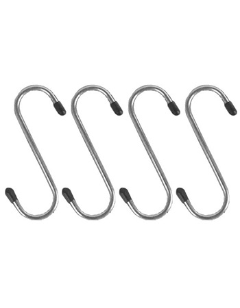 Image of 4x 100mm 10cm S Hooks for Hanging all sorts of items