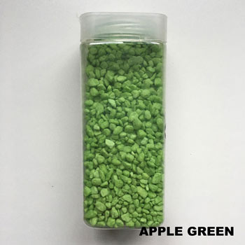 Image of 900g Small Apple Green Decorative Stones Pebbles