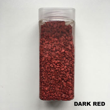 Image of 900g Small Dark Red Decorative Stones Pebbles