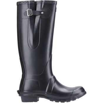 Image of Cotswold Black Windsor Welly - UK Size 4