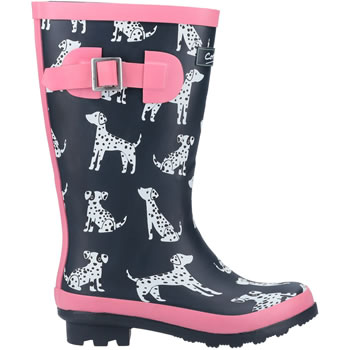 Image of Cotswold Navy Spot - UK Size 12