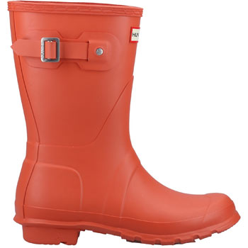 Image of Hunter Original Short Wellington Boots - Rorbu Rust