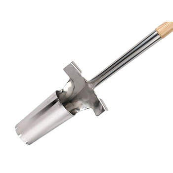 Image of Kent & Stowe Stainless Steel Long Handled Bulb Planter (70100145)