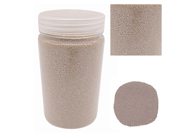 Image of 800g Coloured Light Brown Decorative Sand Wedding Vase Craft Pot Decoration