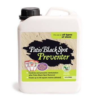 Image of Patio Black Spot Preventer 2.5L for Artificial & Natural Stone