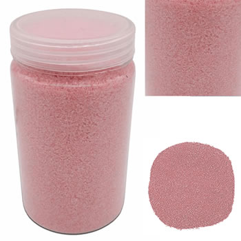 Image of 800g Coloured Pink Decorative Sand Wedding Vase Craft Pot Decoration