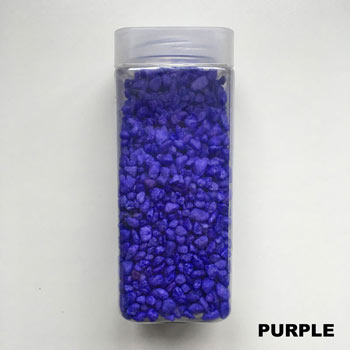 Image of 900g Small Purple Decorative Stones Pebbles