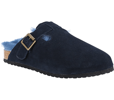 Image of Cotswold Navy Ruspidge Slippers