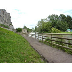 Image of Wooden post and rail packs for a 3 rail fence fencing