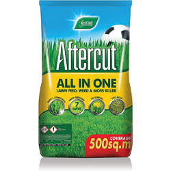 Image of 16kg bag Westland Aftercut All In One Lawn Feed Weed Moss Killer 500sqm