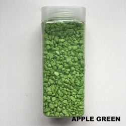 Image of 900g Small Apple Green Decorative Stones Pebbles