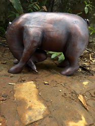 Small Image of Miniature Eeyore Garden & Home Sculpture Ornament