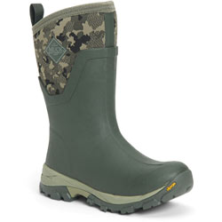 Image of Muck Boots Geometric Arctic Ice Mid - Black/Grey - UK 9