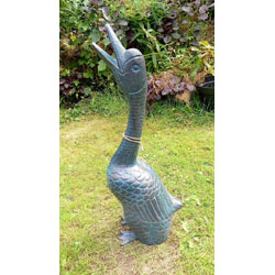 Small Image of Goose Garden Ornament Cast in Aluminium