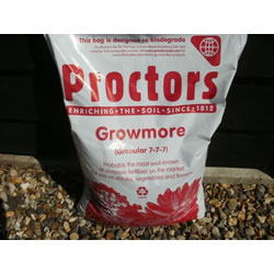 Image of 20kg Sack of Proctors Growmore fertiliser