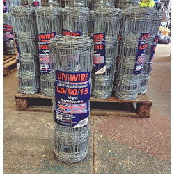 Image of Stock Fencing for Dog Proofing/Sheep/Pigs L5/60/15 - 25m Long	