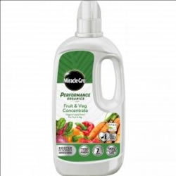 Image of Miracle-Gro Performance Organics Fruit & Veg Concentrated Liquid Plant Food 1L (119911)
