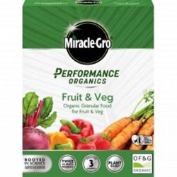 Image of Miracle-Gro Performance Organics Fruit & Veg Granular Plant Food 1Kg (119914)