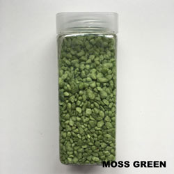 Small Image of 900g Small Moss Green Decorative Stones Pebbles