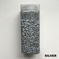 Small Image of 900g Small Silver Decorative Stones Pebbles
