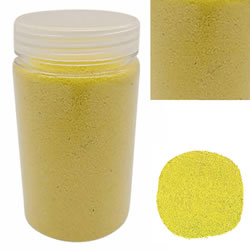Small Image of 800g Coloured Yellow Decorative Sand Wedding Vase Craft Pot Decoration