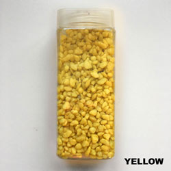 Small Image of 900g Small Yellow Decorative Stones Pebbles