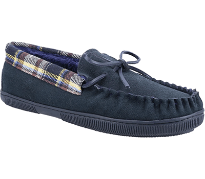 Image of Cotswold Navy Tresham Slippers