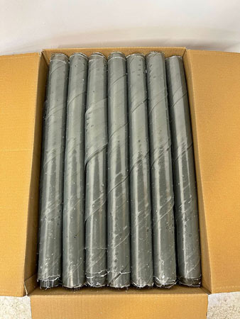 Image of 200 Clear Extra Wide Spiral Tree Guards - 60cm x 50mm
