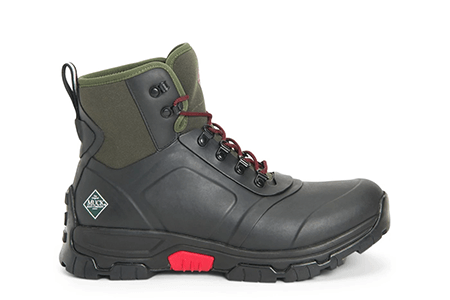 Image of Muck Boot Men's Apex Lace up Short Boots - Black