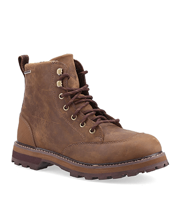 Image of Muck Boot Men's Foreman Leather Boots in Brown - UK 10