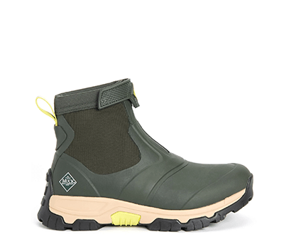 Image of Muck Boot Men's Apex Zip Short Boots in Moss