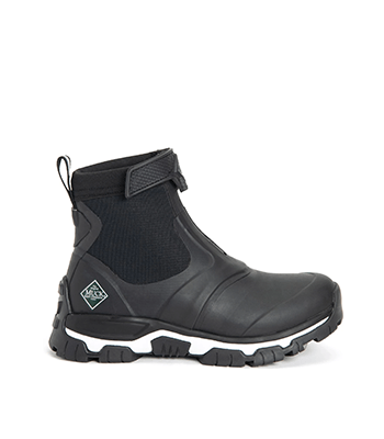 Image of Muck Boot Women's Apex Zip Short Boots in Black